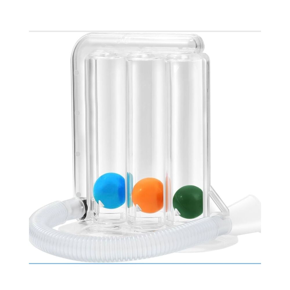 Breathing Exercise Device 3 Ball Design Training & Recovery Adults & Seniors NEW